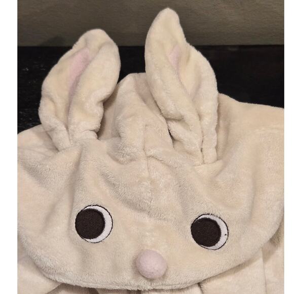 Gymboree 2005 Soft Velour Bunny Bunting Sleep Sack 6 to 12 Months Cream - Picture 8 of 8